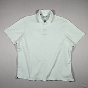 UNTUCKit Men's XL Performance Polo Green Textured Short Sleeve Casual Golf Shirt